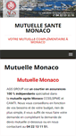 Mobile Screenshot of mutuelle-sante-monaco.com